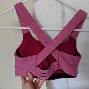 Lululemon Pink sports bra